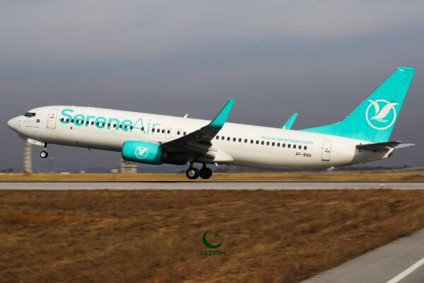 Serene Air Flight Boeing 737